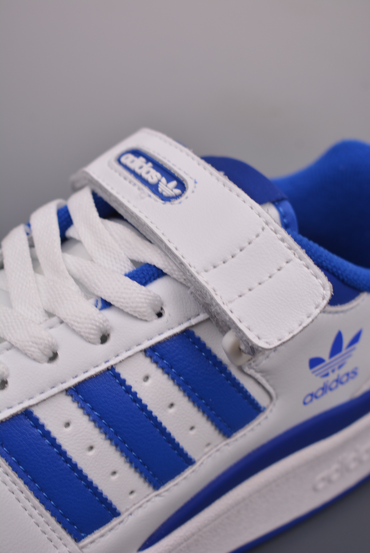 Adidas Originals Forum 84 Low Leather White Royal Blue FY7756