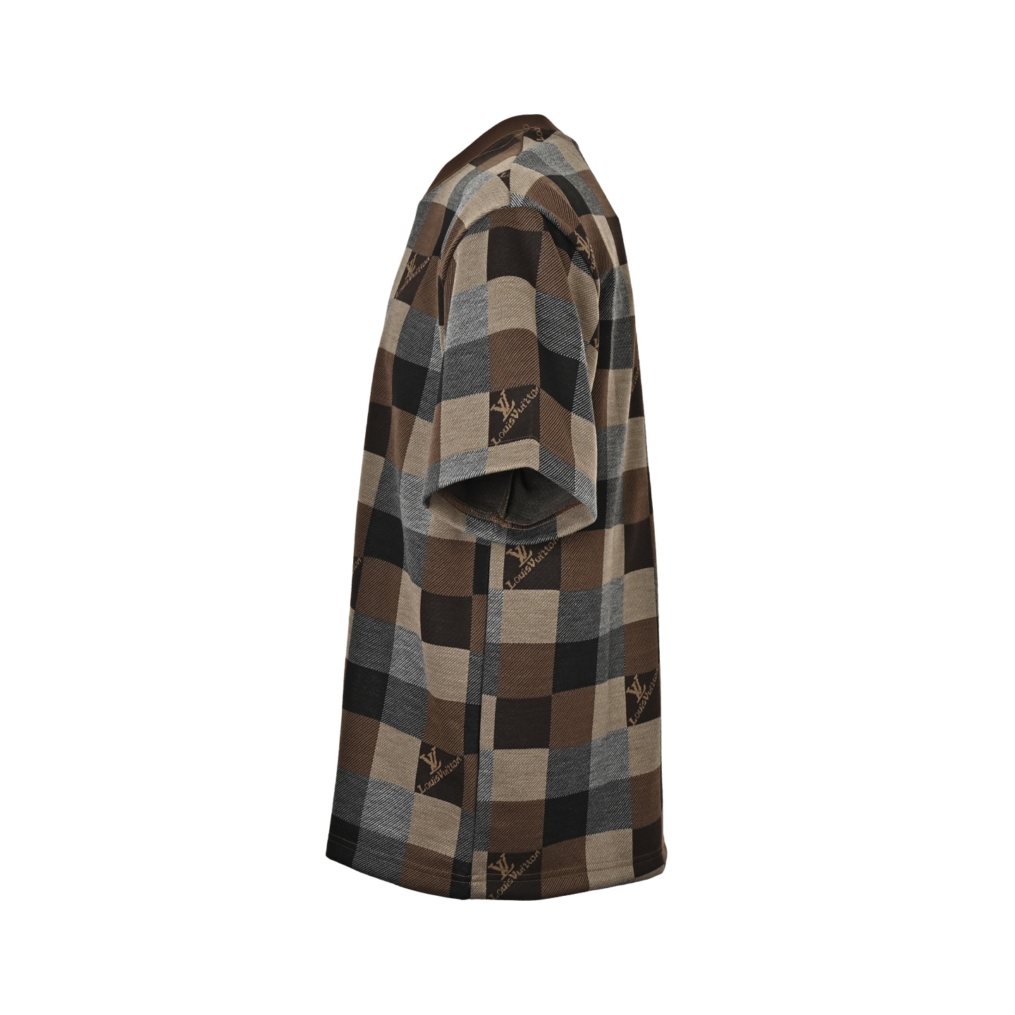 Louis Vuitton 25ss checkerboard short sleeve