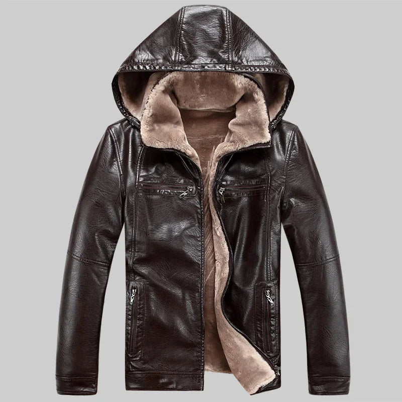 Insulated Men's Hooded Jacket
