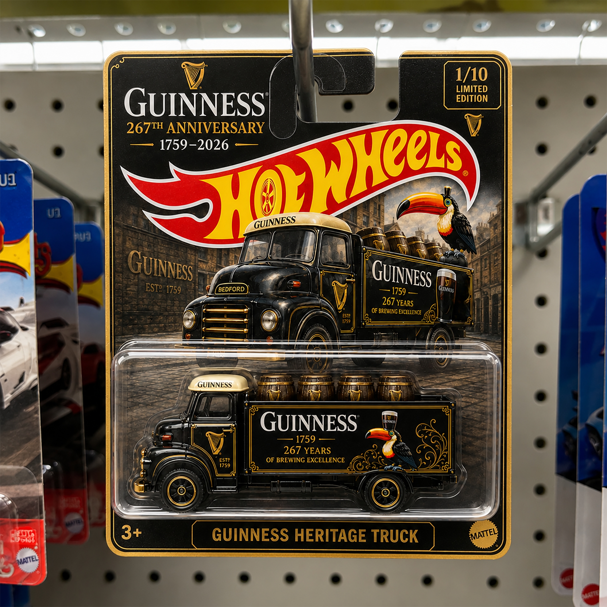 Hot Wheels Guinness 267th Anniversary Heritage Truck