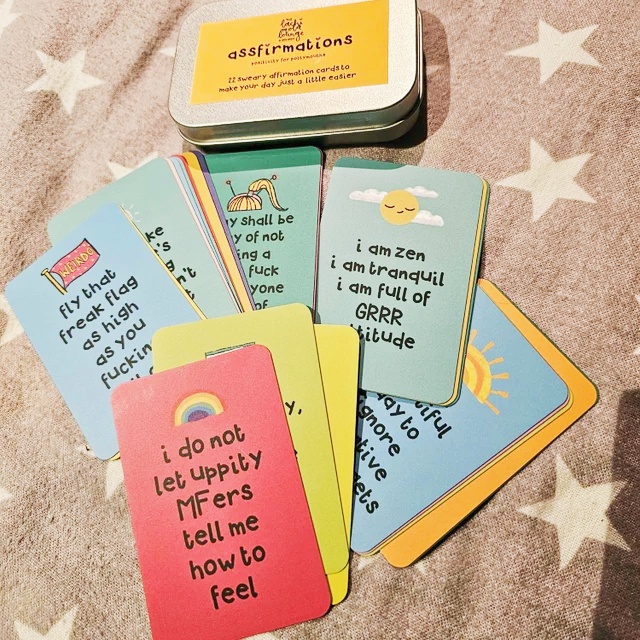 22 Sweary Assfirmations Cards Set