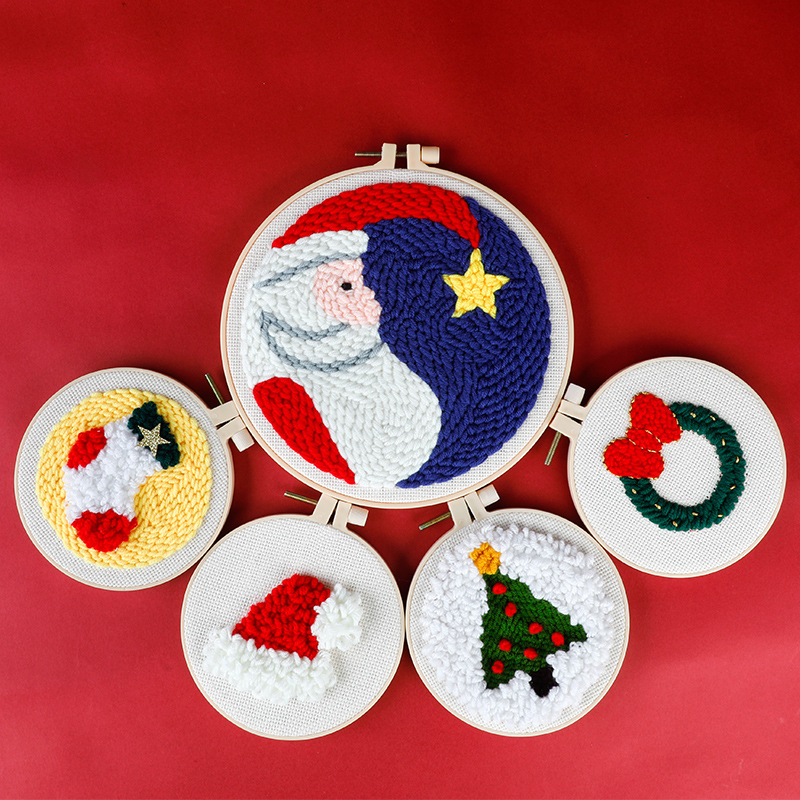 (🌲Early Christmas Sale- SAVE 49% OFF)DIY Christmas handmade embroidery-BUY 3 GET 8% OFF NOW!