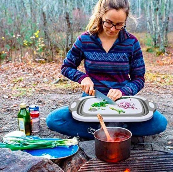3in1 Multi-Function Foldable Cutting Board