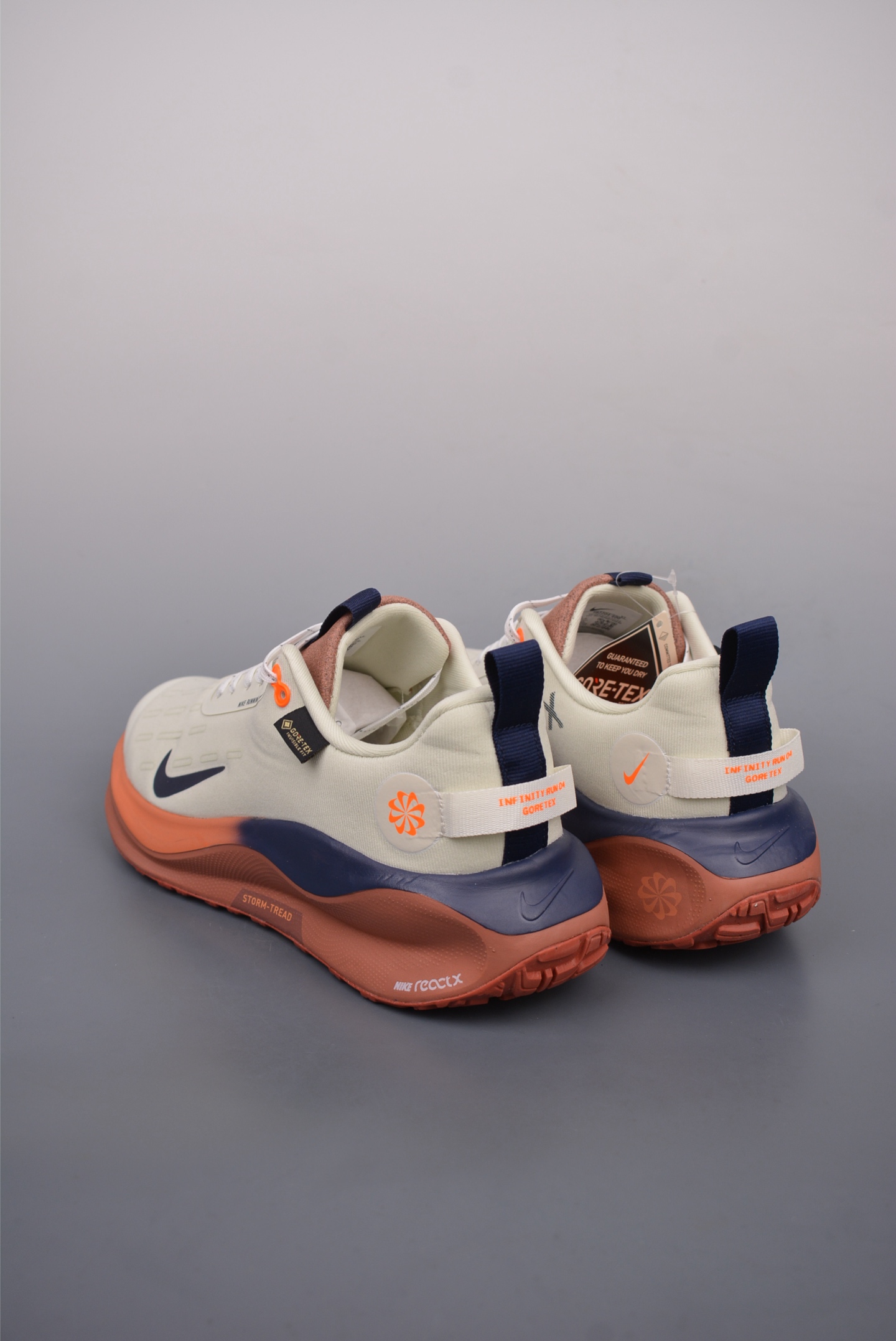 Nike React X Infinity Run 4 GTX Off-White Orange  FB2204-600
