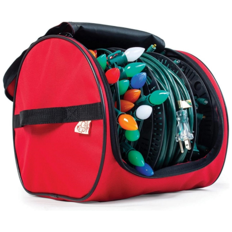 Premium Christmas Light Storage Bag - Includes 3 Spools