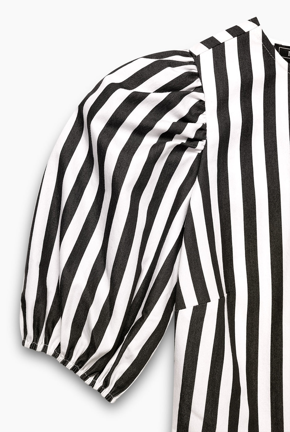 Blusa recta de manga 3/4