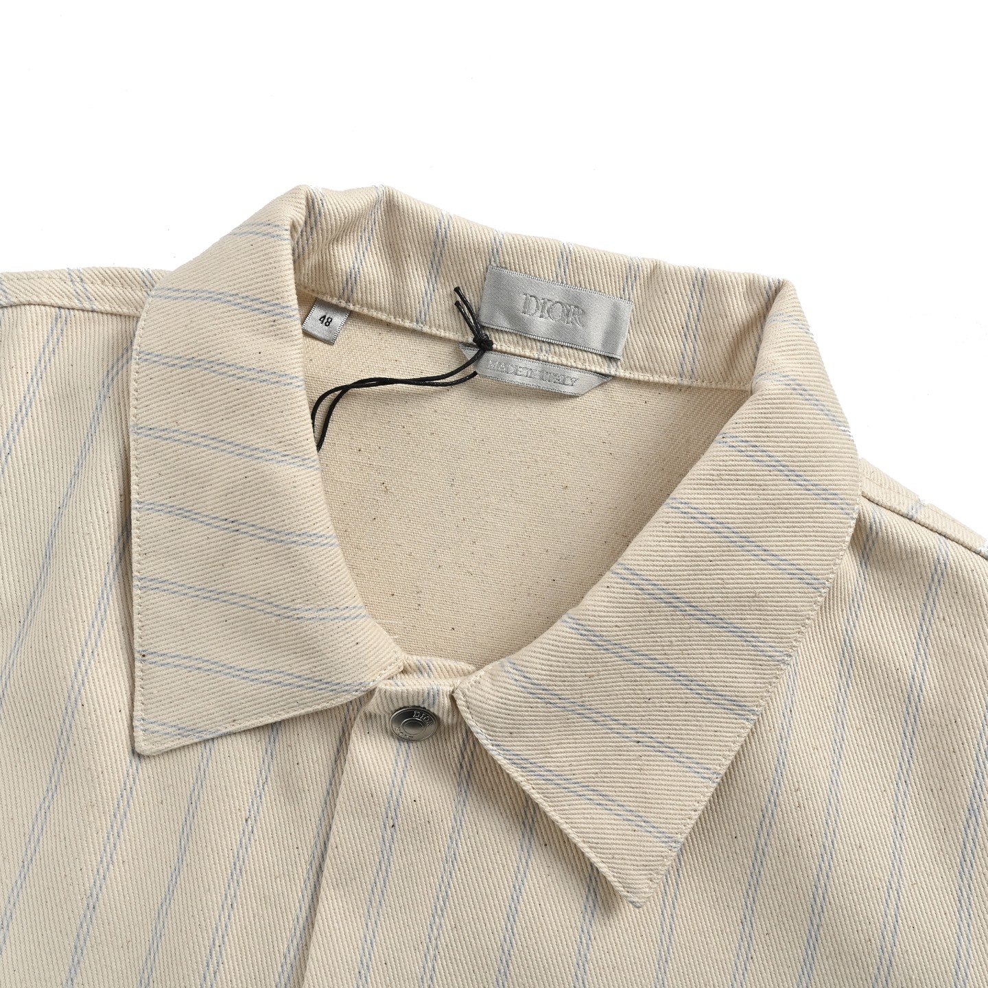 Dior 25ss striped denim jacket