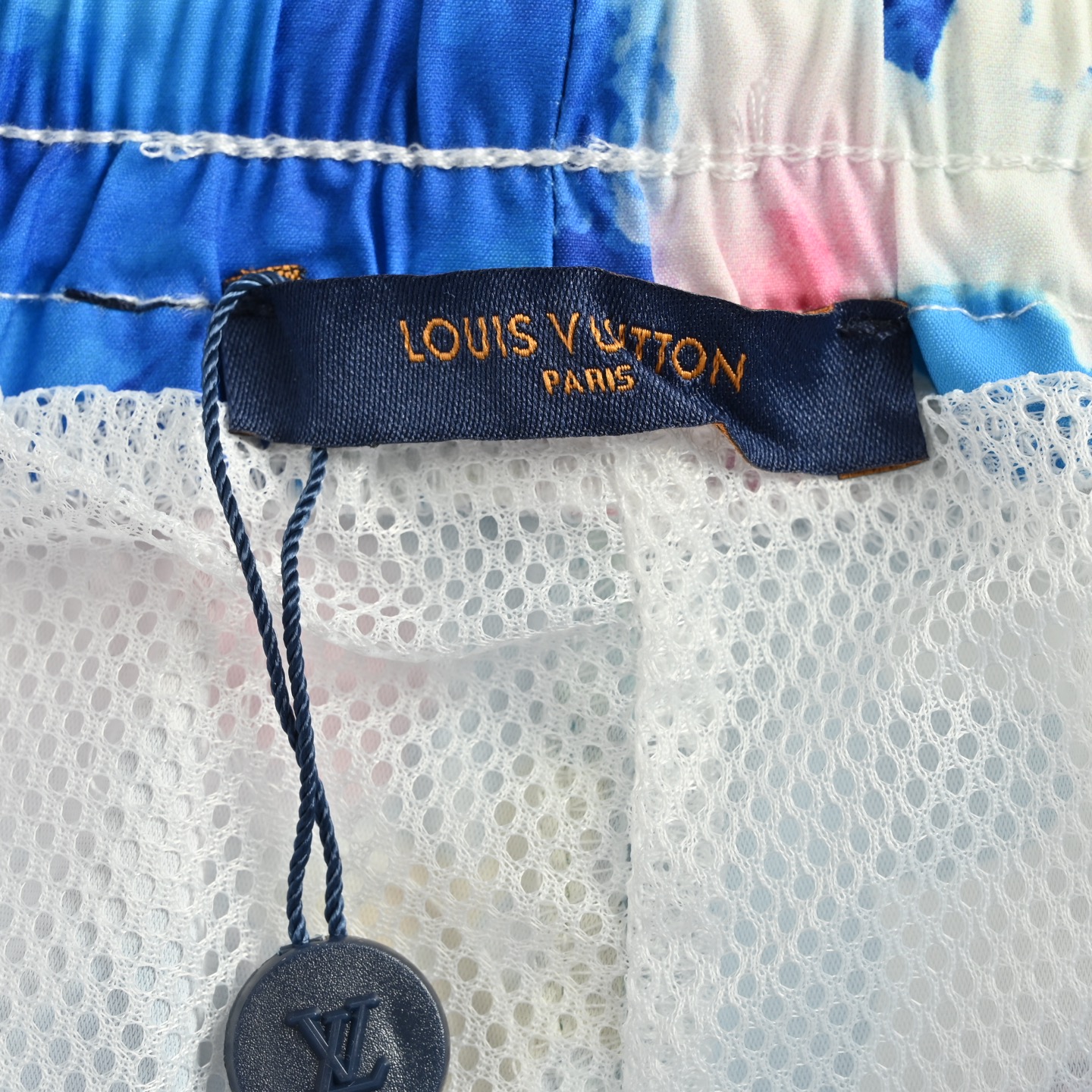 Louis Vuitton 25ss full print monogram ink rendering beach shorts