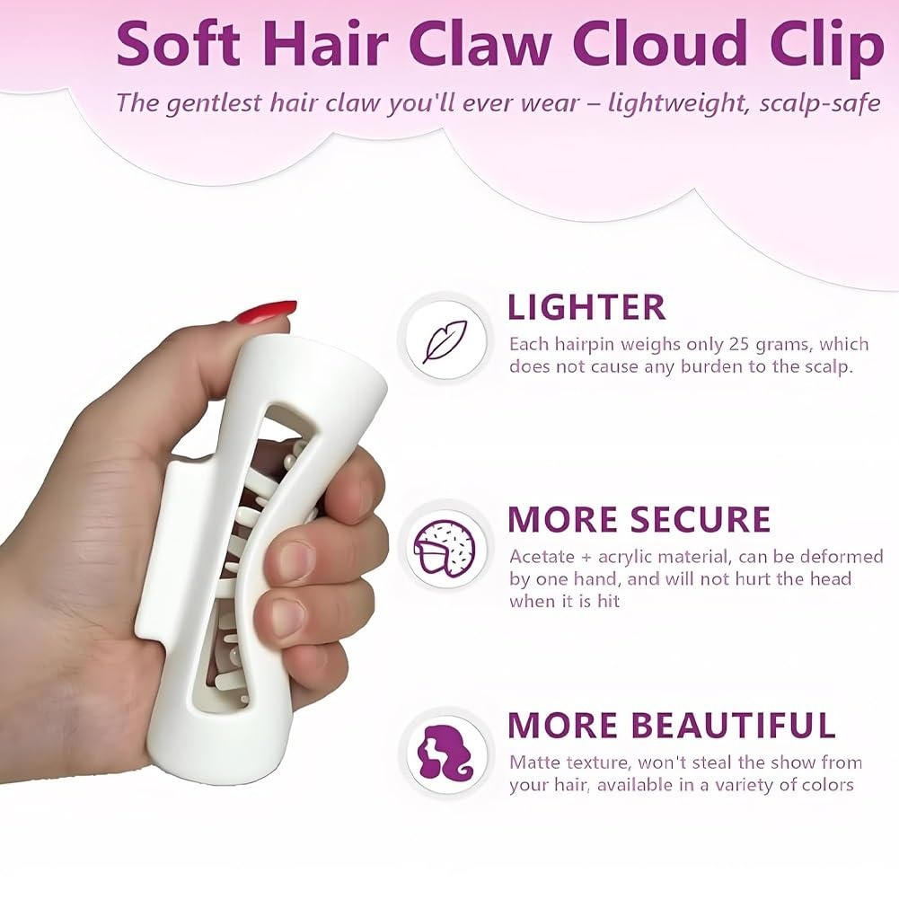 🔥On Sale🔥Squishy Silicone Hair Clip