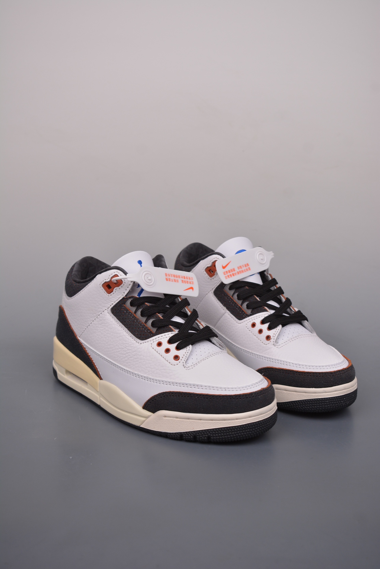 Nike Air Jordan 3 Retro Quai 54 White Dark Blue FZ5649-100
