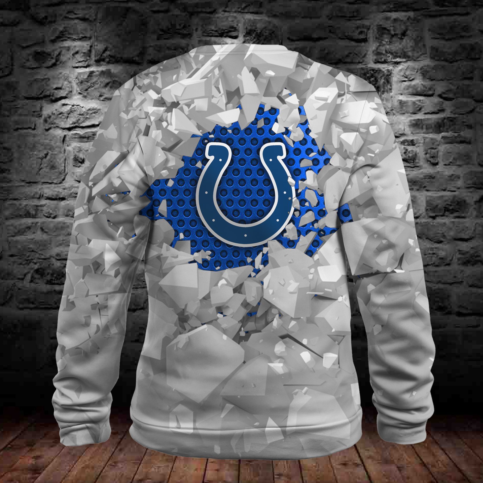 INDIANAPOLIS COLTS 3D HOODIE ICE17