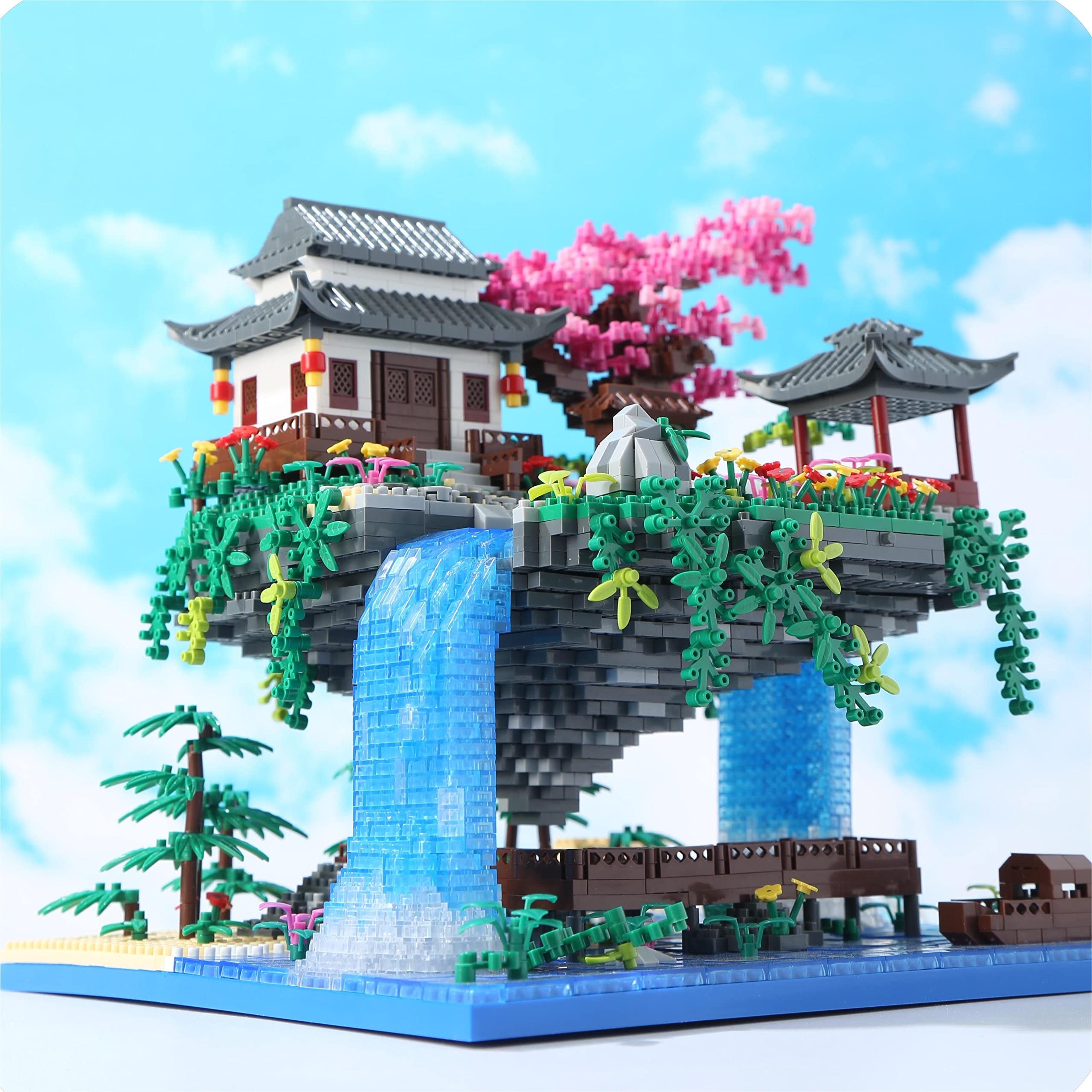 Cherry Blossom Tree Building Set（3320 Pcs）
