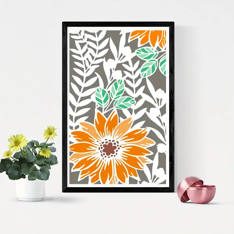 🔥Last Day 60% OFF🔥Blooming Flowers Stencil Kit - DIY decor📦BUY 2 SETS GET FREE SHIPPING NOW