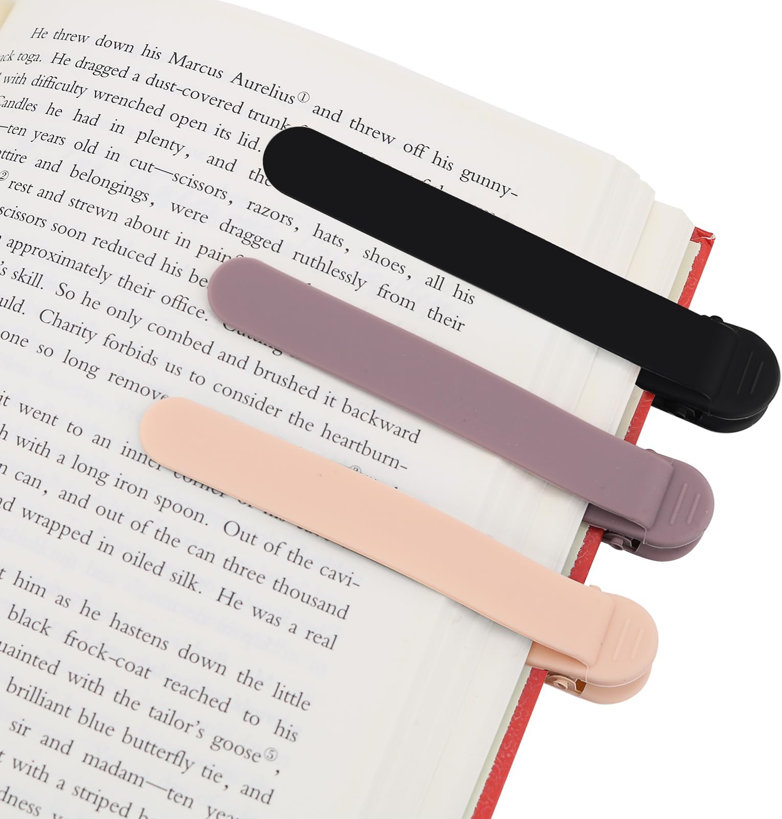 🎄CHRISTMAS ON SALE🔥Cute Unique Silicone Automatic Book Markers