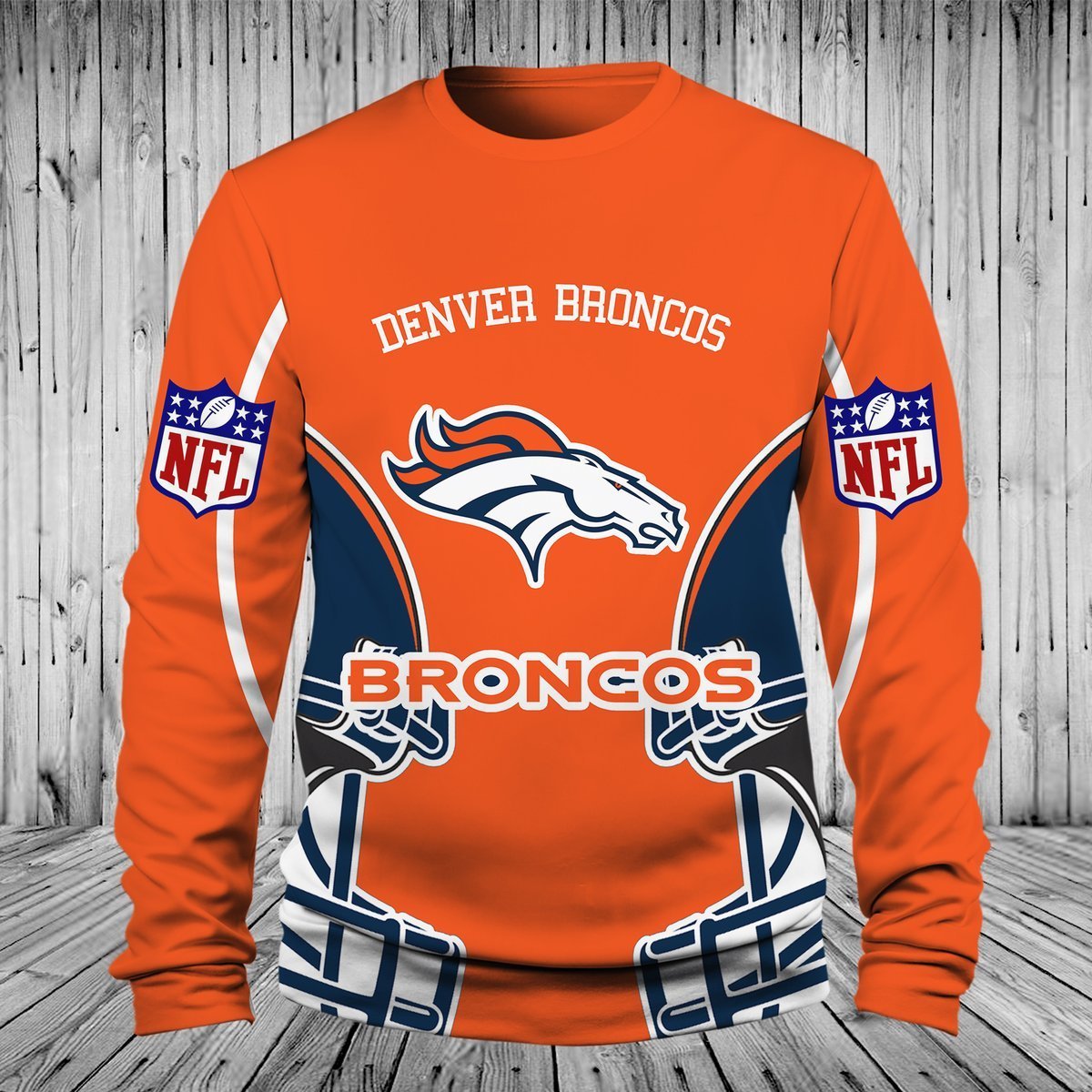 BRONCOS HOODIE 3D 22