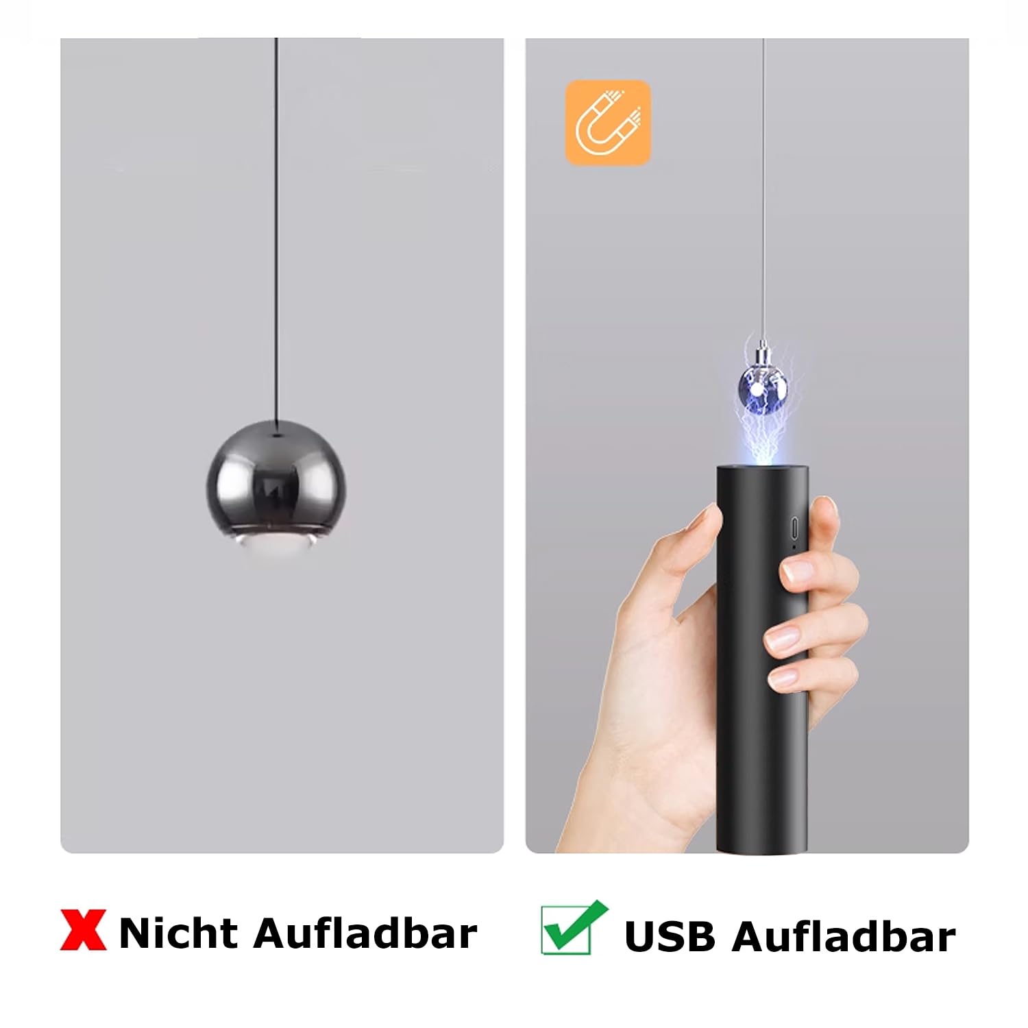 🔥Buy More Save More🔥Battery Operated Pendant Light Length Adjustable