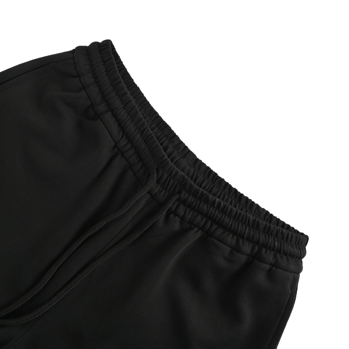 Prada 25ss triangle red rubber logo shorts