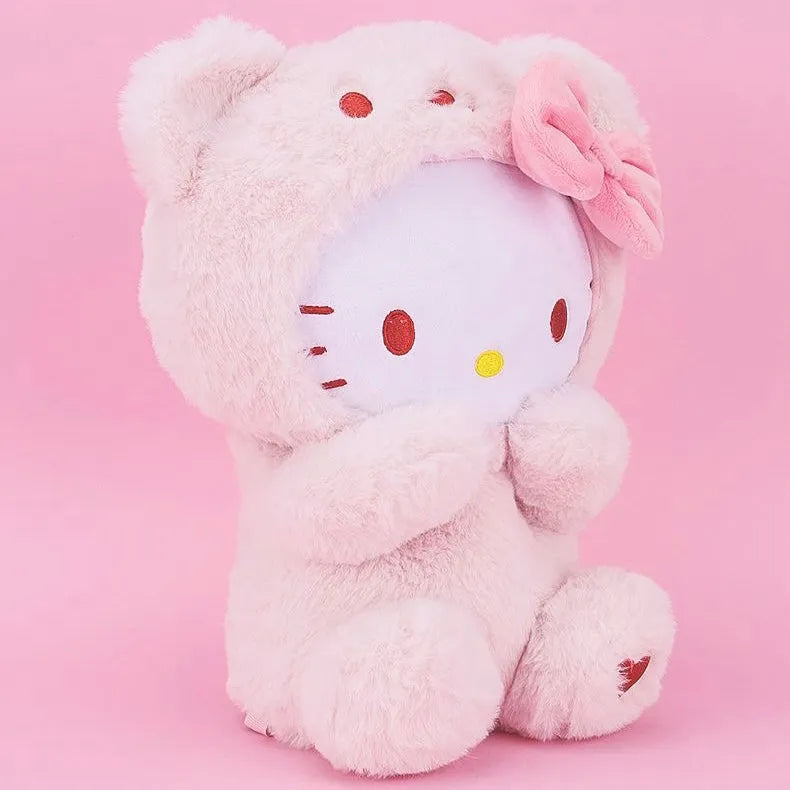 Hello Kitty Melody Kuromi Plush Water Bottle Carrier