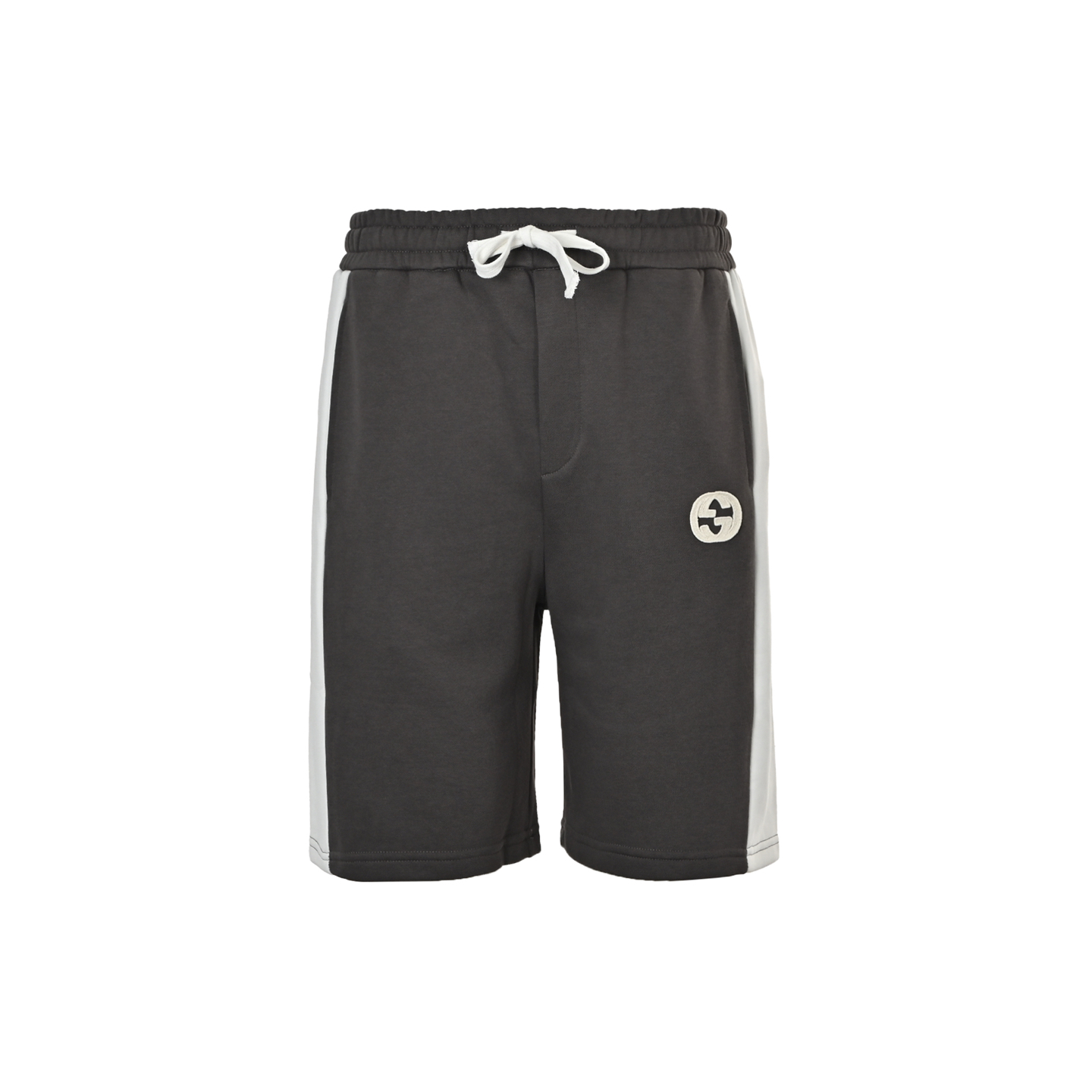 Gucci patchwork inlaid double G embroidered shorts