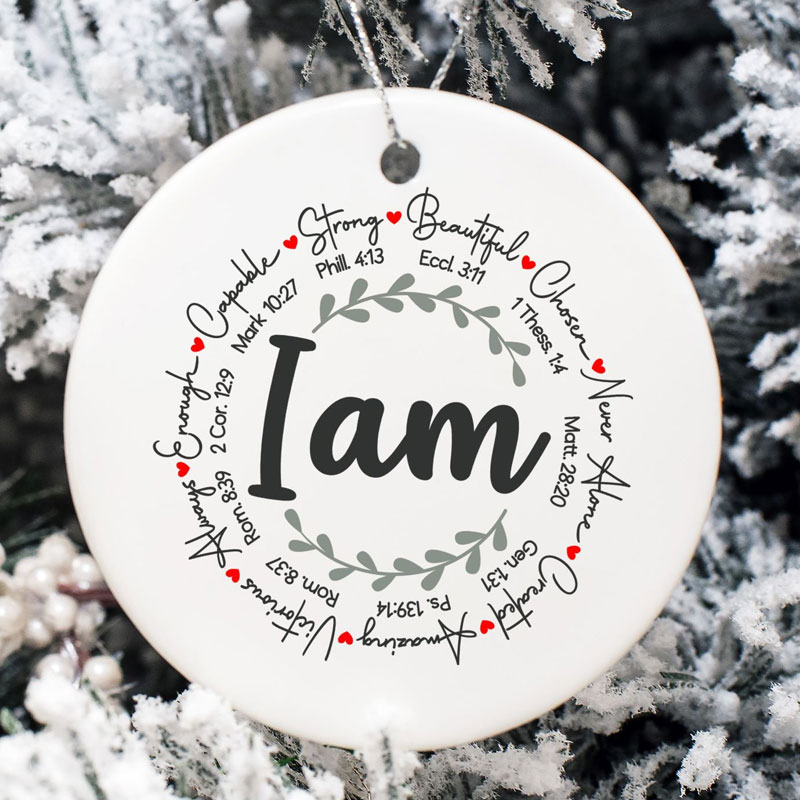 I Am Strong Ornament