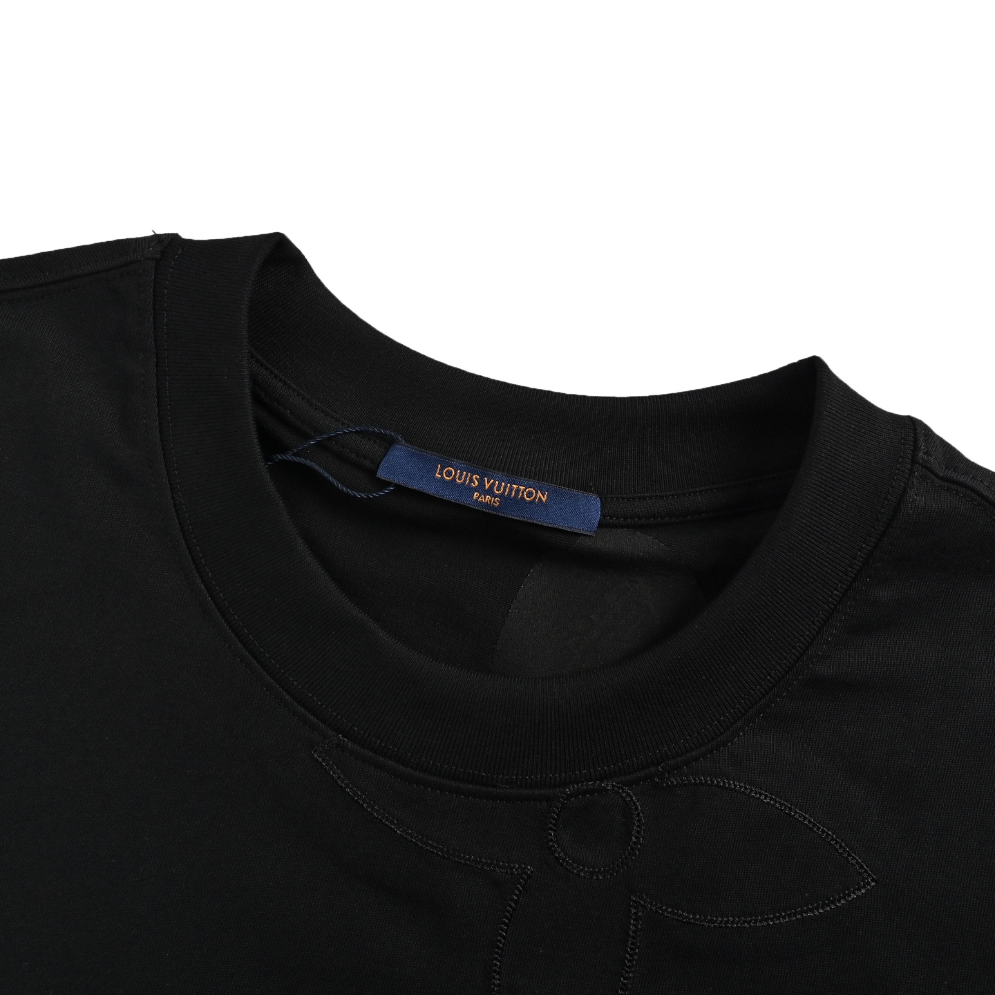 Louis Vuitton 25ss monogram embroidered short sleeve