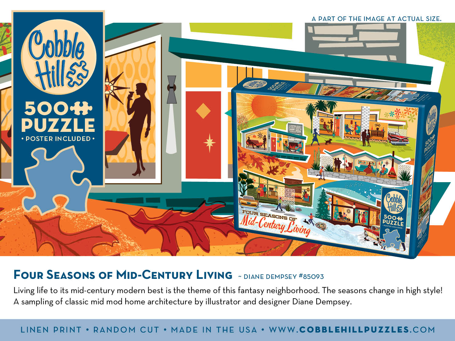Four Seasons of Mid-Century Living | Discontinued 500 Piece (Old Big Box)