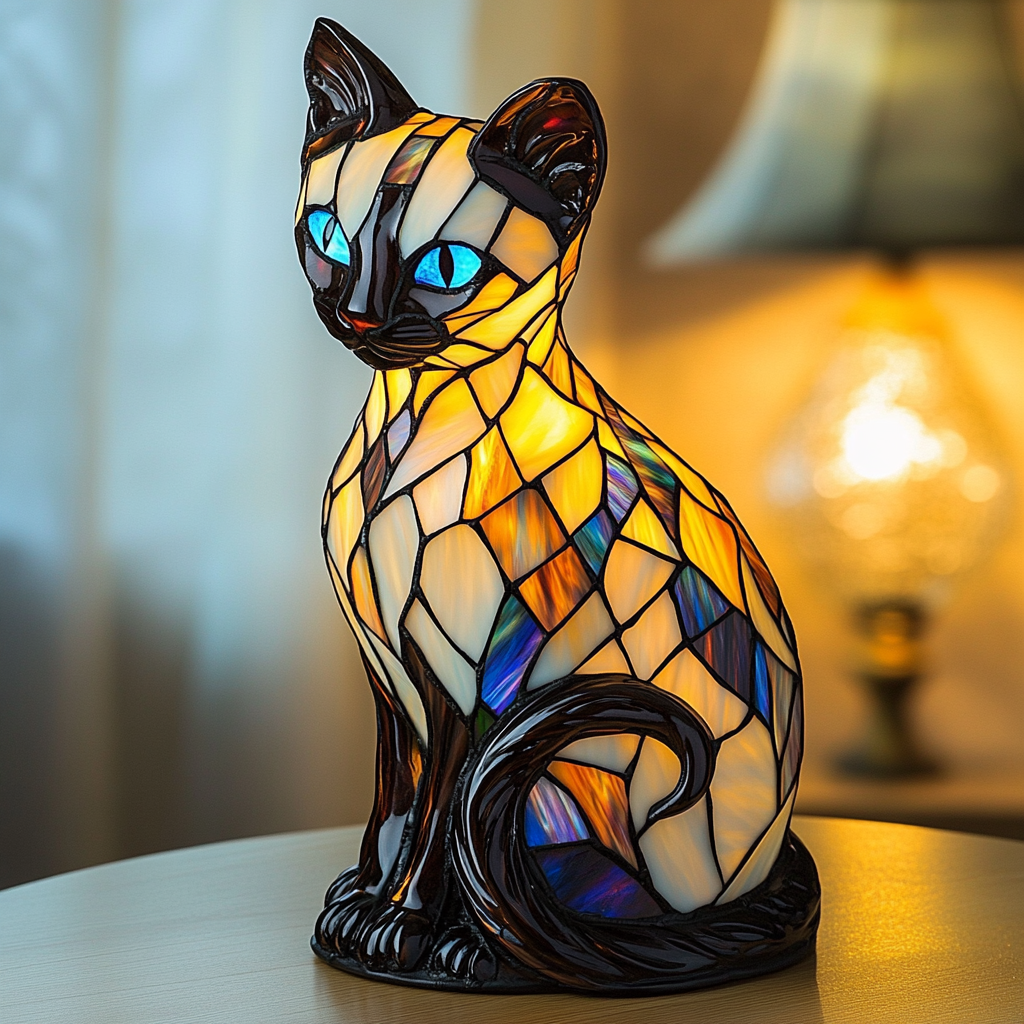 Siamese Cat Lamp