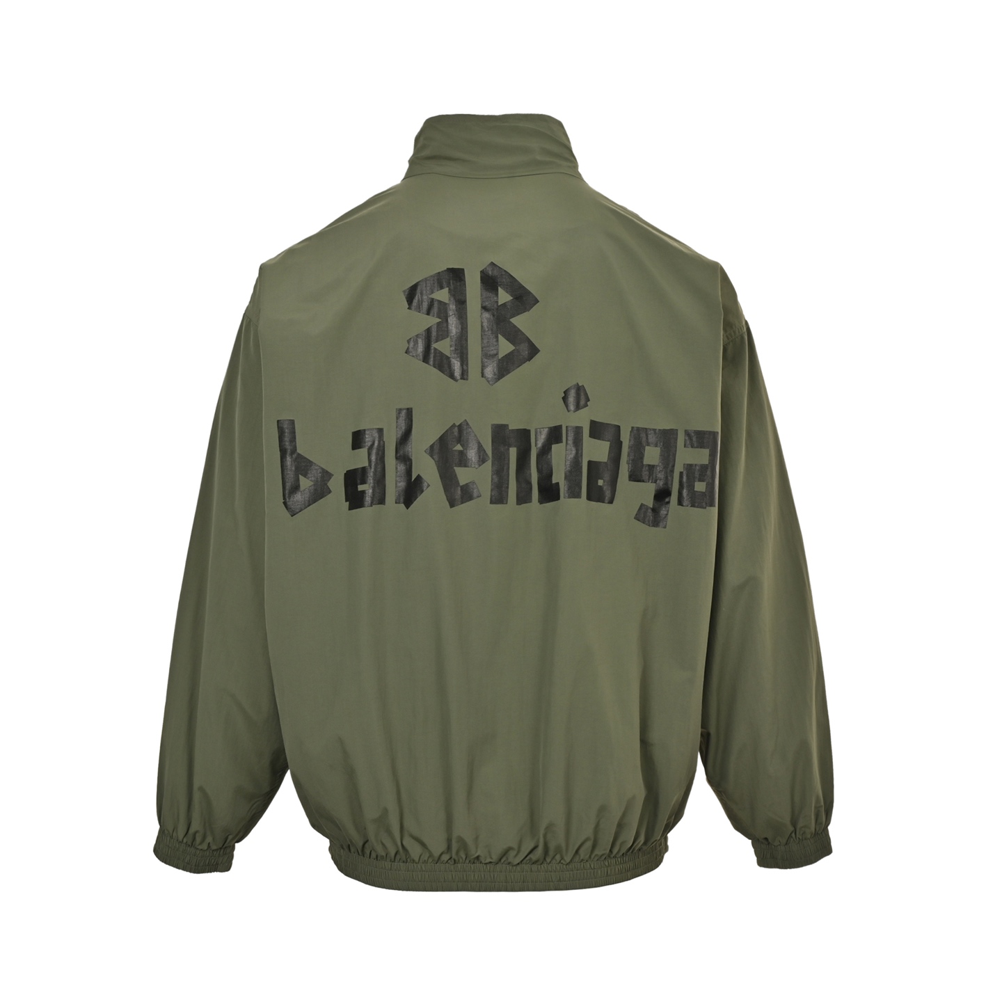Balenciaga 25Fw Tape Dark Green Jacket