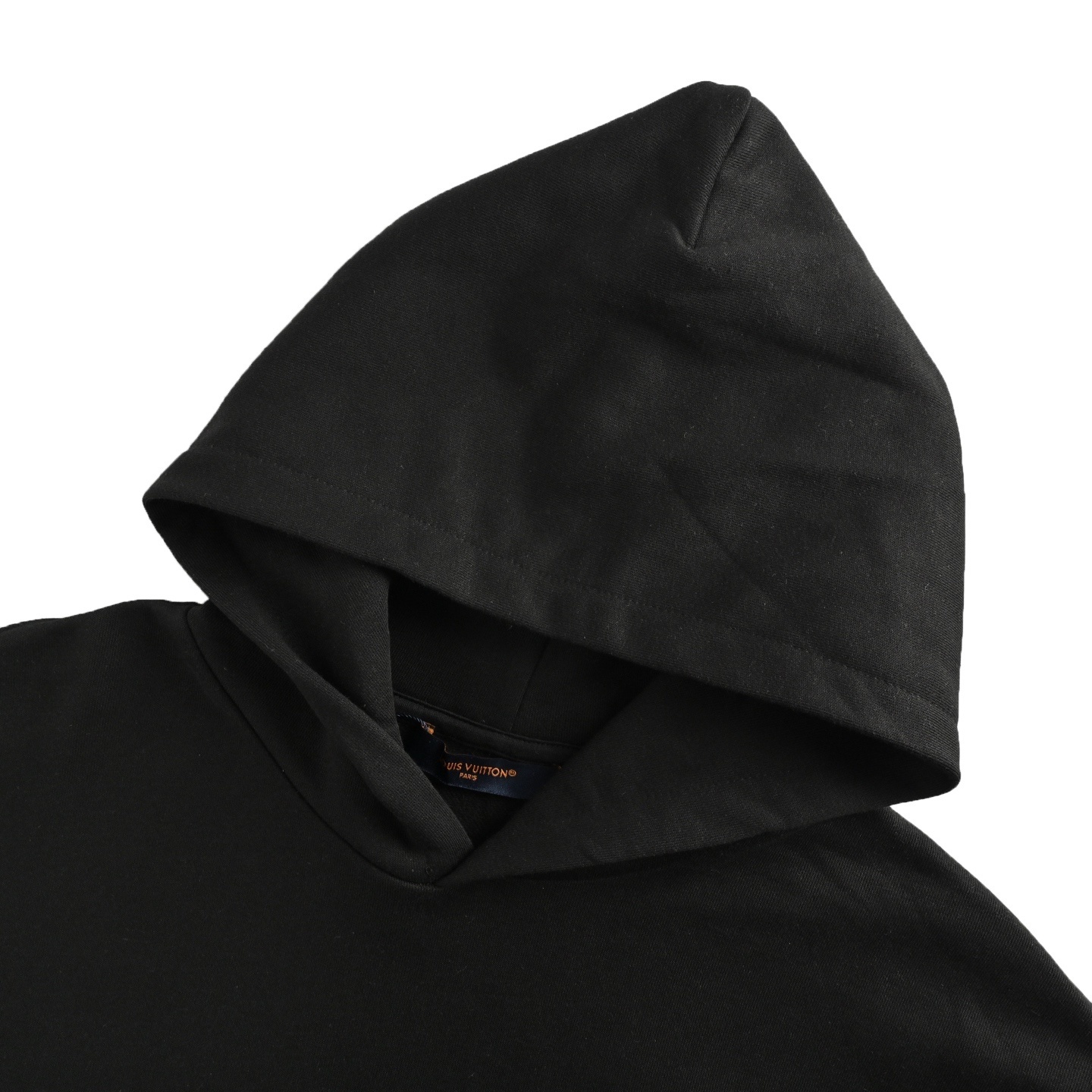 Louis Vuitton 25Fw Back Label Solid Hoodie