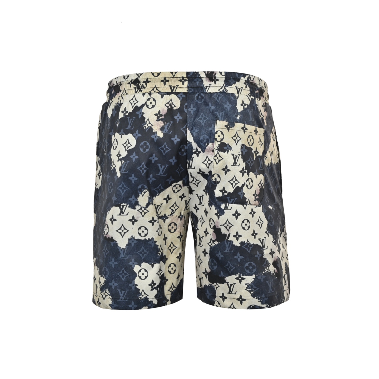 Louis Vuitton Monogram Full Printed Fire Cloud Shorts