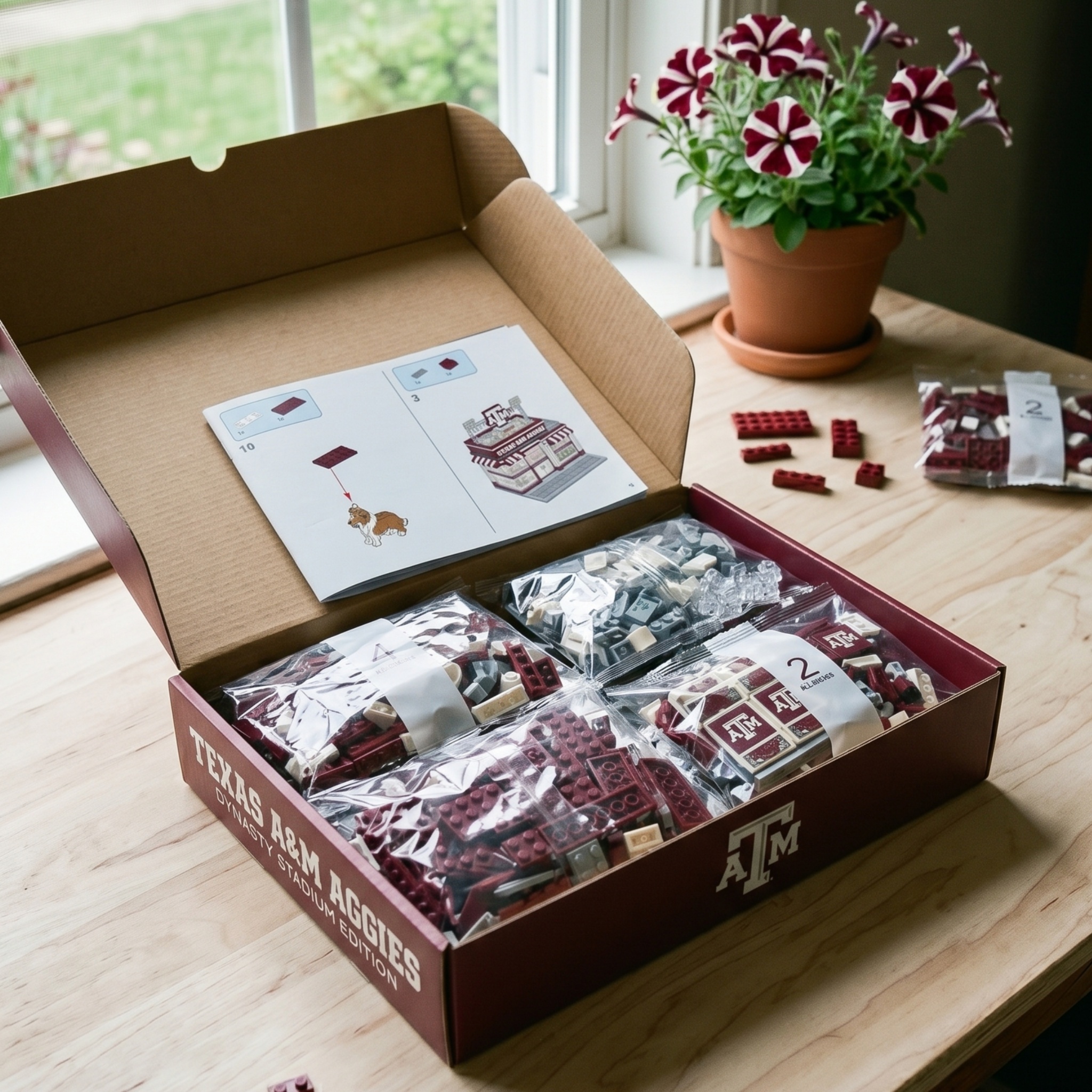 Texas A&M Aggies 150th Anniversary Building Set