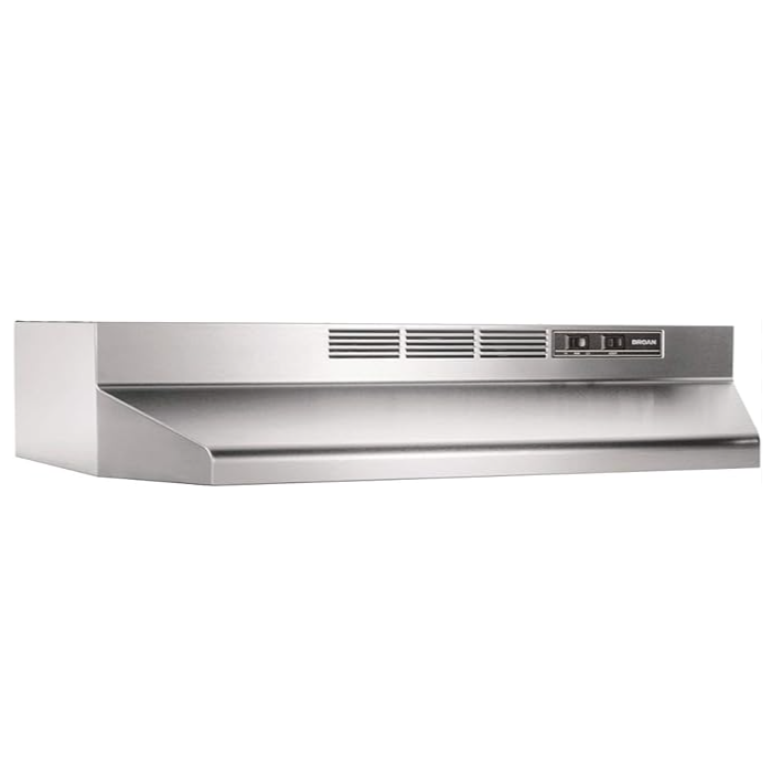 Broan-NuTone Non-Ducted Ductless Range Hood with Lights Exhaust Fan 30 inch