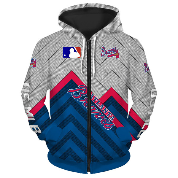 ATLANTA BRAVES 3D HOODIES AB002