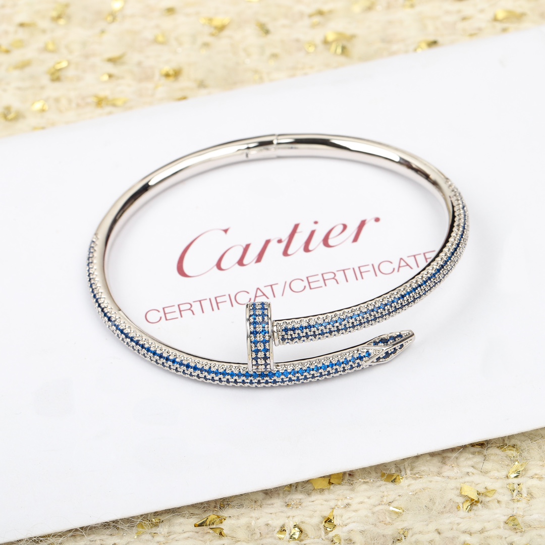 Cartier full diamond nail bracelet