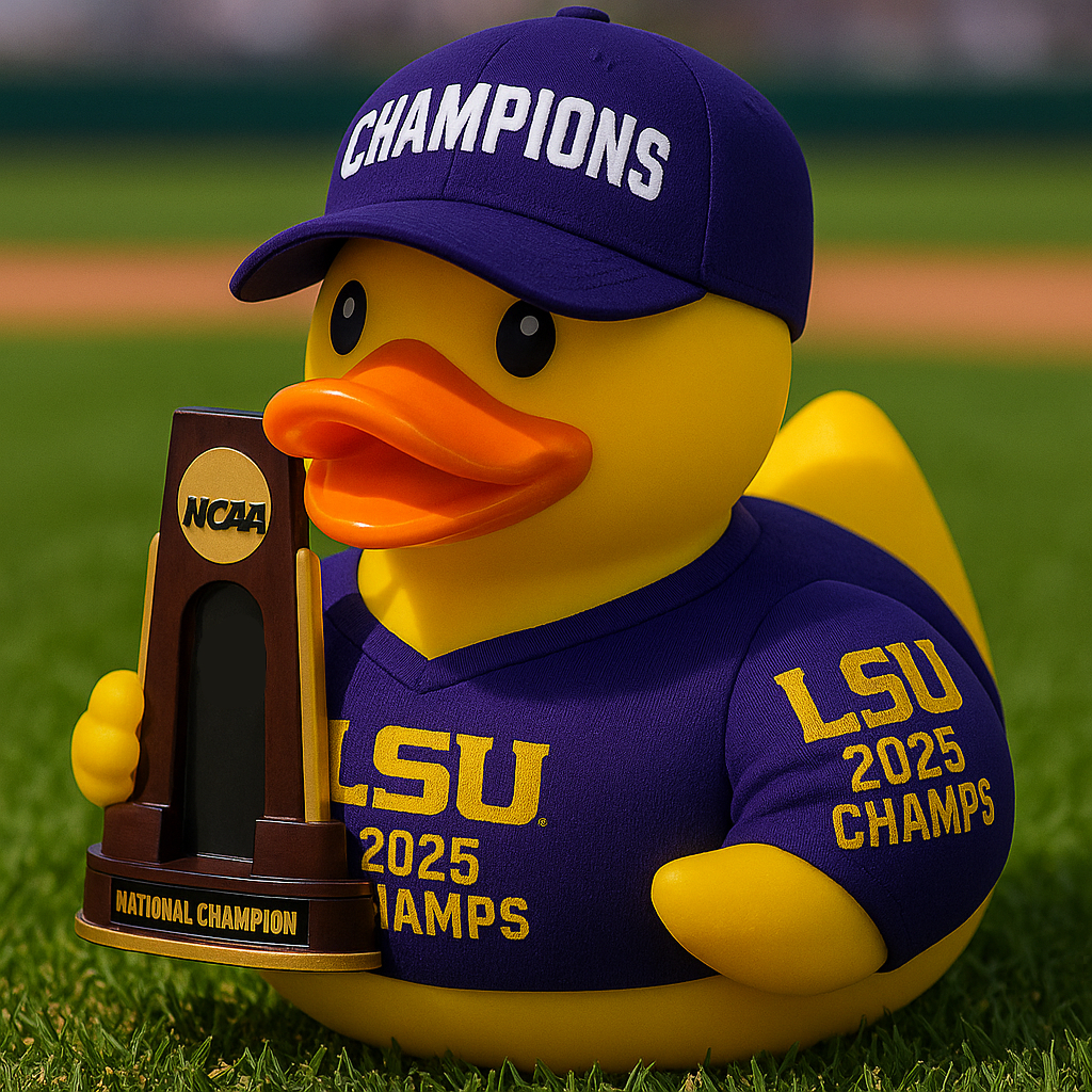 LSU Tigers 2025 Championship Duck