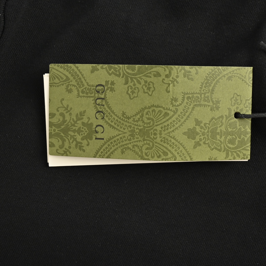 Gucci 24Fw pink lettering logo embroidered crew neck sweatshirt