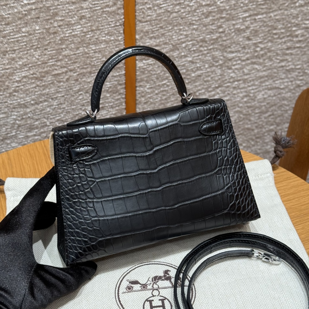 Hermès Kelly Mini 2 89noir Handbag (Handmade to order)