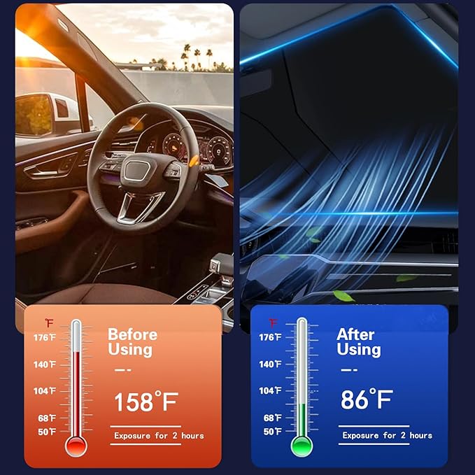 ON SALE🔥Foldable Car Windshield Sunshade
