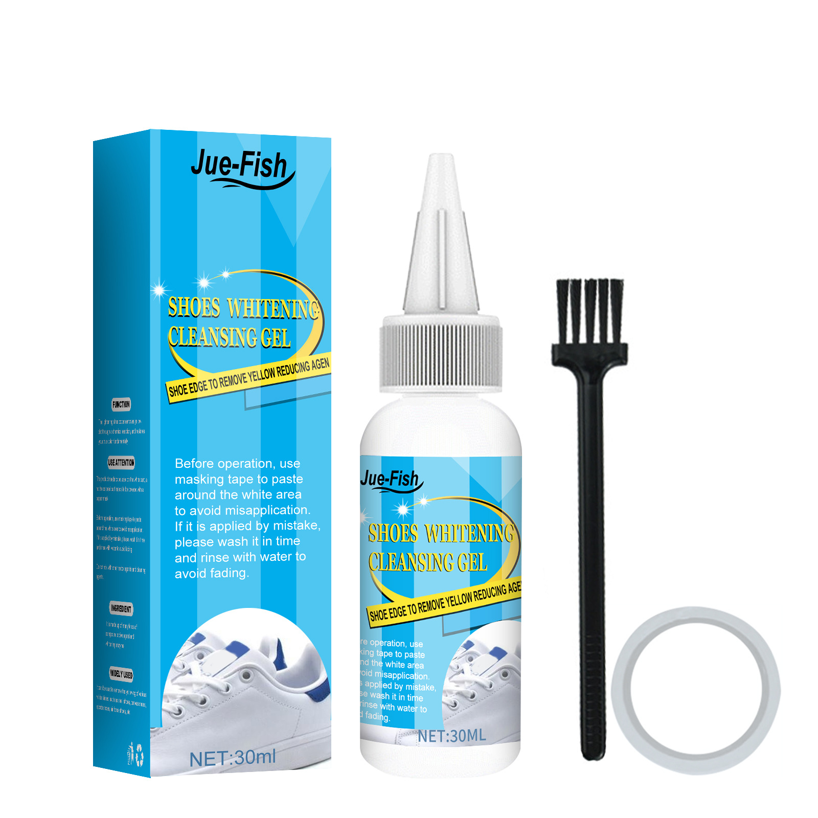 (🔥Last Day Promotion-SAVE 50% OFF)-Shoes Whitening Cleansing Gel-🔥BUY 3 GET 2 FREE