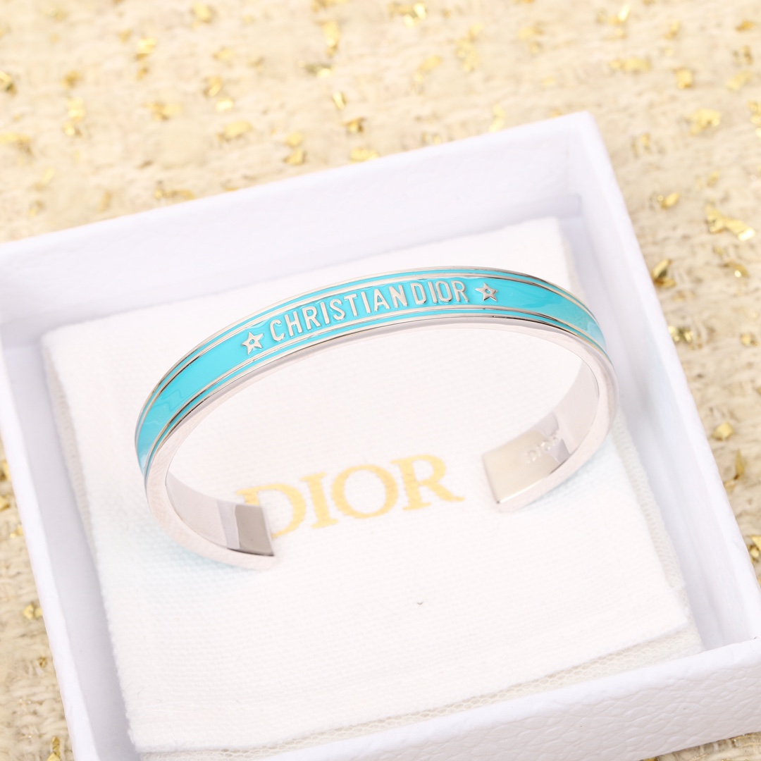 Dior butterfly open bracelet