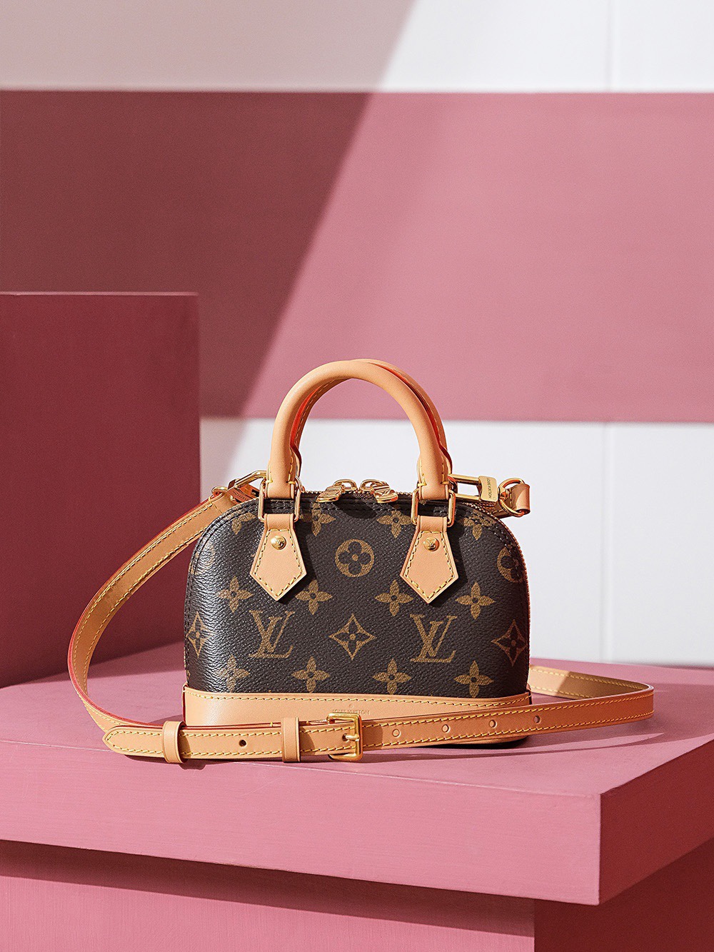 Louis Vuitton NANO ALMA MINI Shell Series M82717