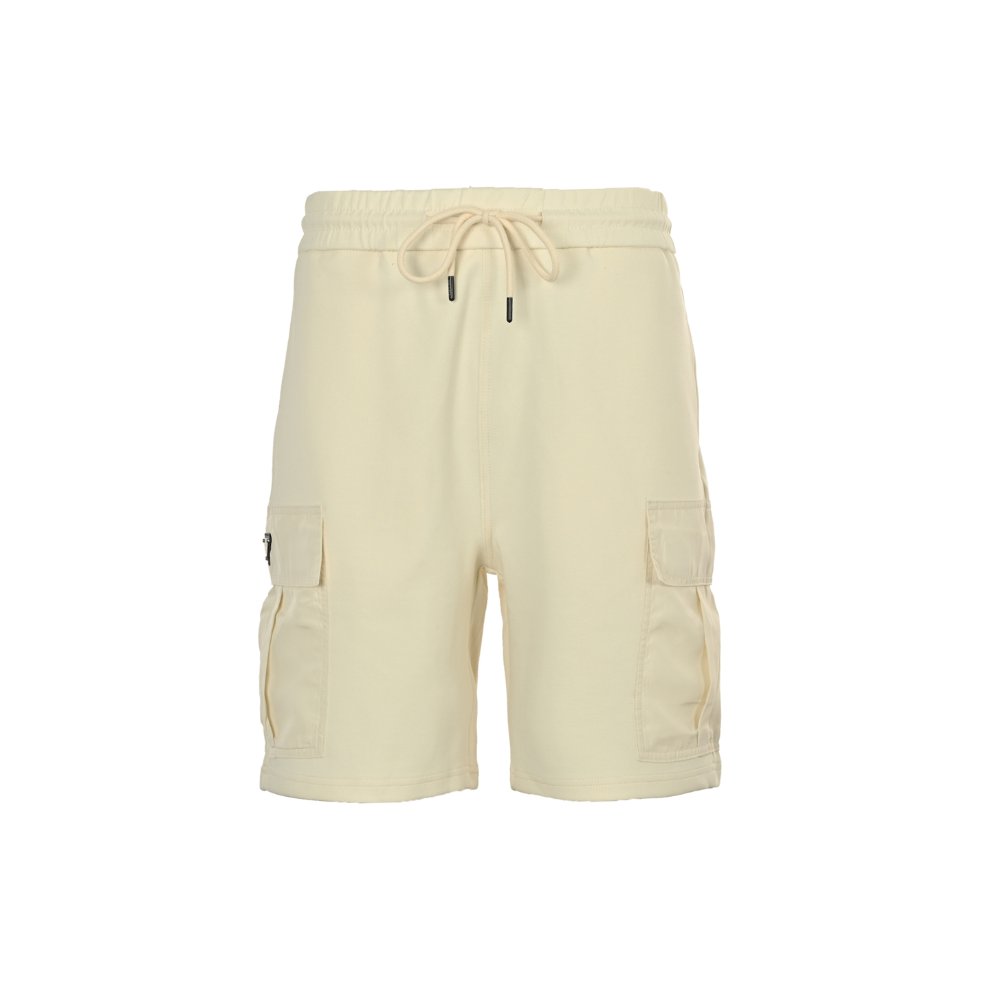 Prada 25ss metal triangle logo side pocket cargo shorts