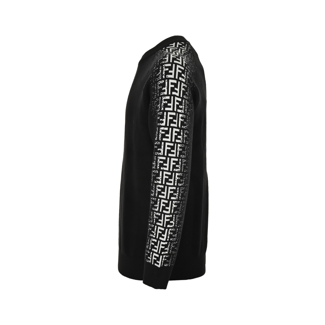 Fendi 24Fw arm gradient FF jacquard knit sweater