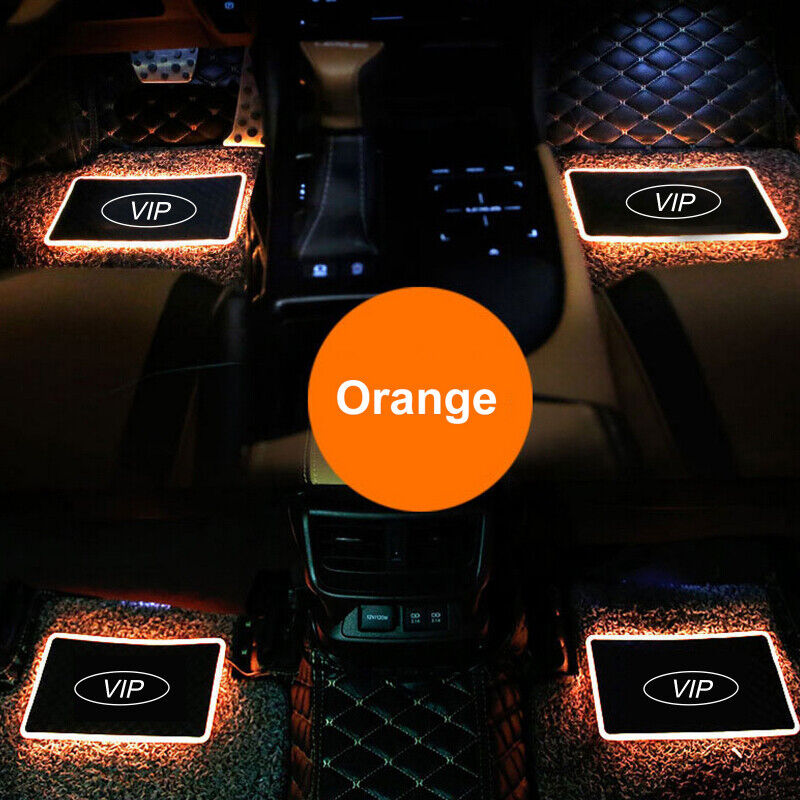 Car Interior Floor Mat Ambiance Light