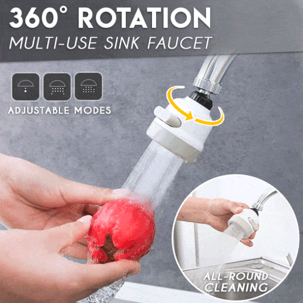 【BUY 2 GET 1 FREE】Moveable Kitchen Tap Head