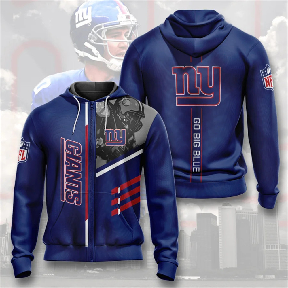 NEW YORK GIANTS 3D HOODIE NNYG008