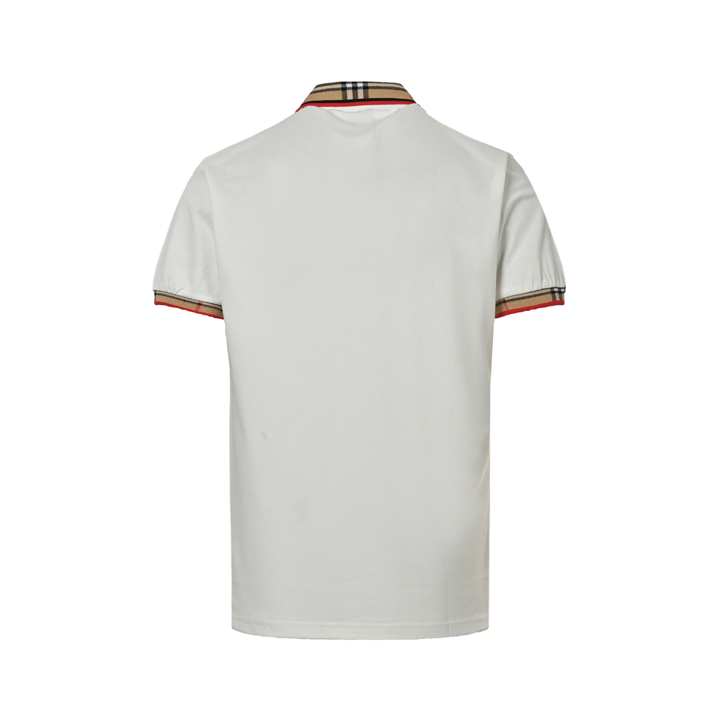 Burberry Check Collar Polo Short Sleeve
