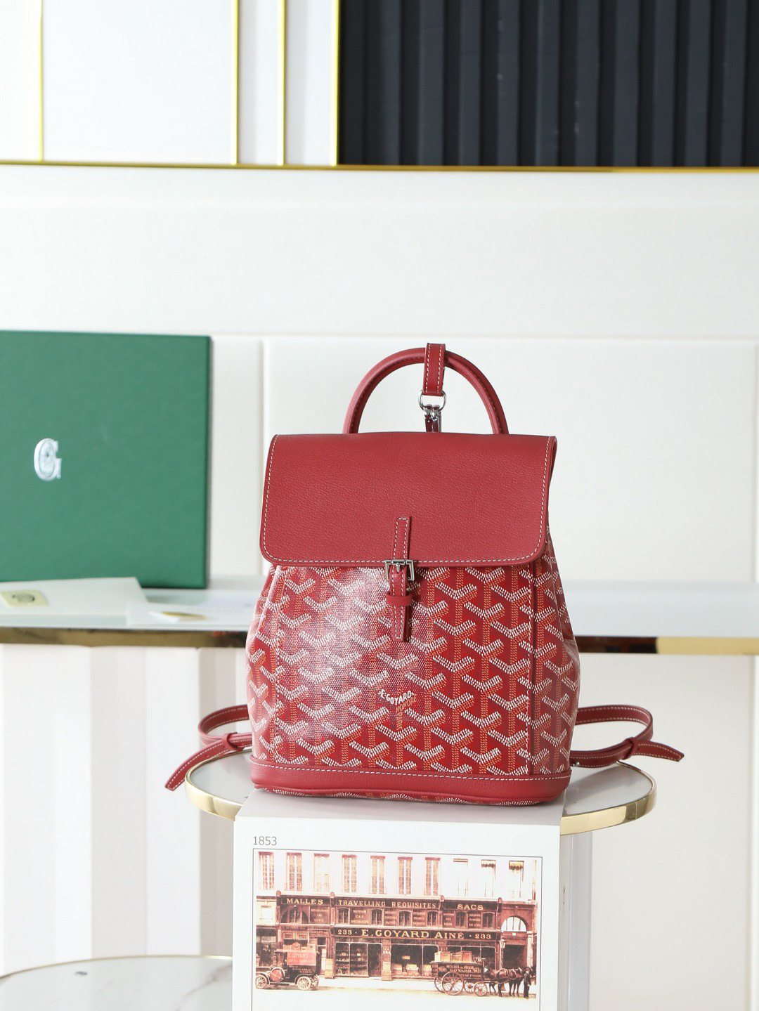 Goyard Aln Mini Backpack 020194