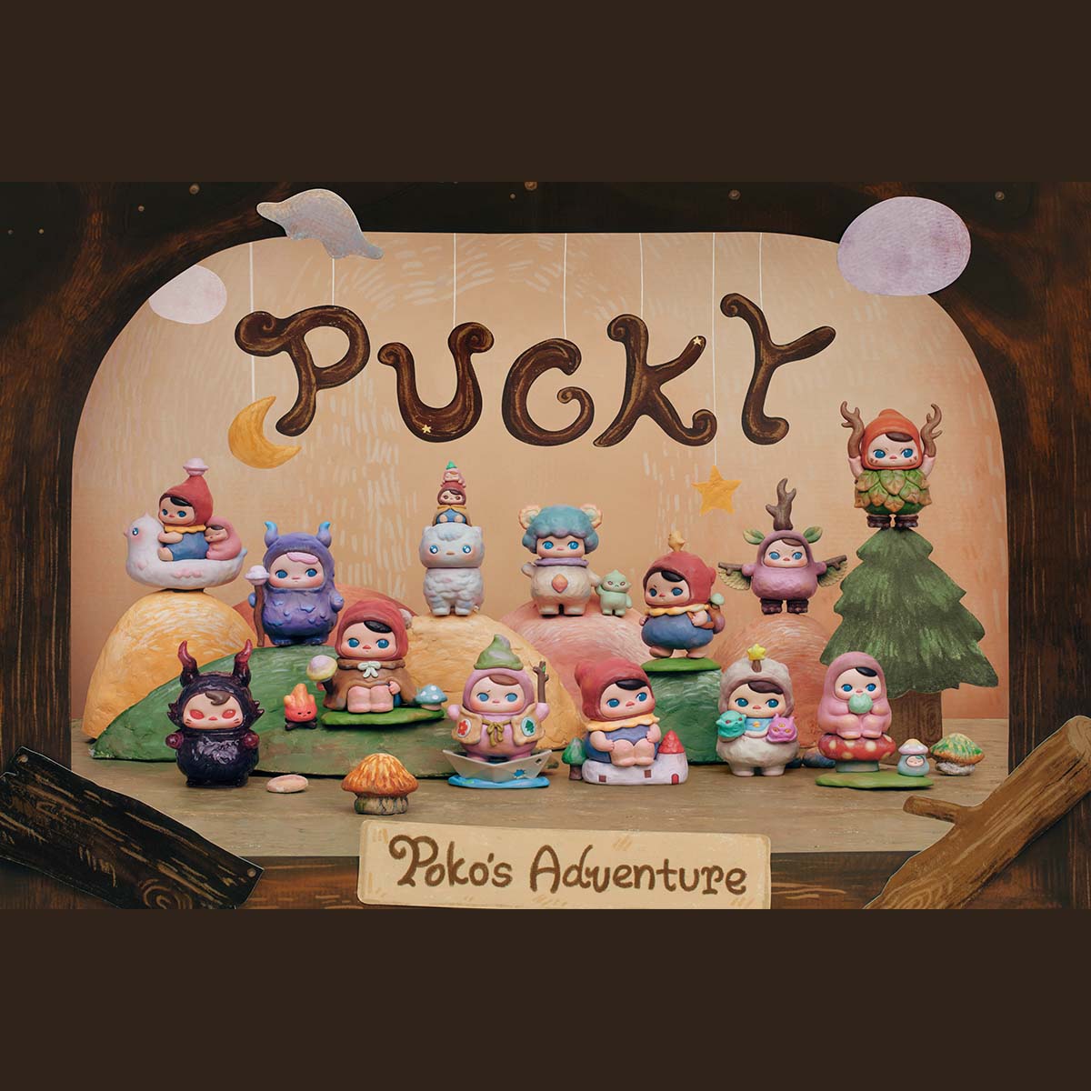 POP MART PUCKY Poko's Adventure Series Figures [1 Blind Box]