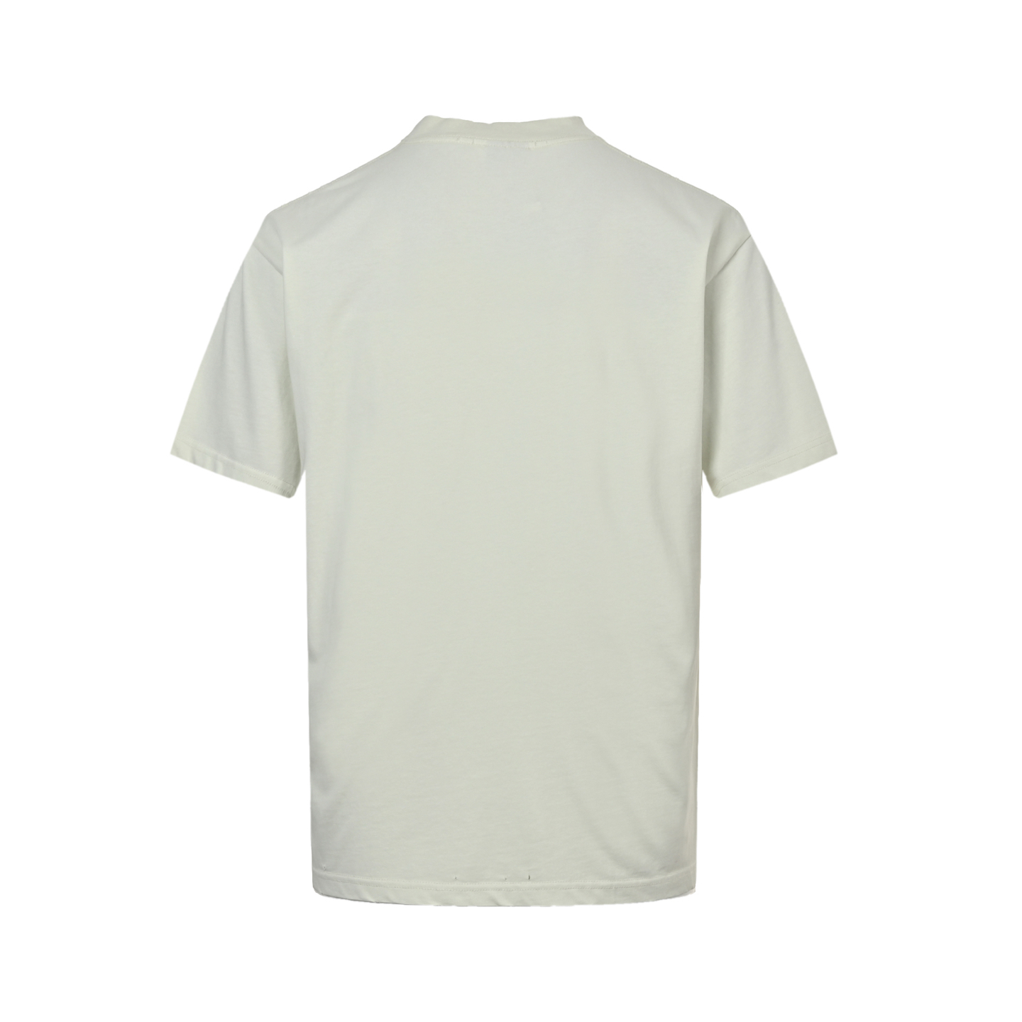 Balenciaga Melted Letters Printed Short Sleeve